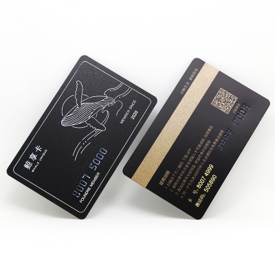 Membeship VIP Cards Laser Foil Gold Magnetic Stripe Card