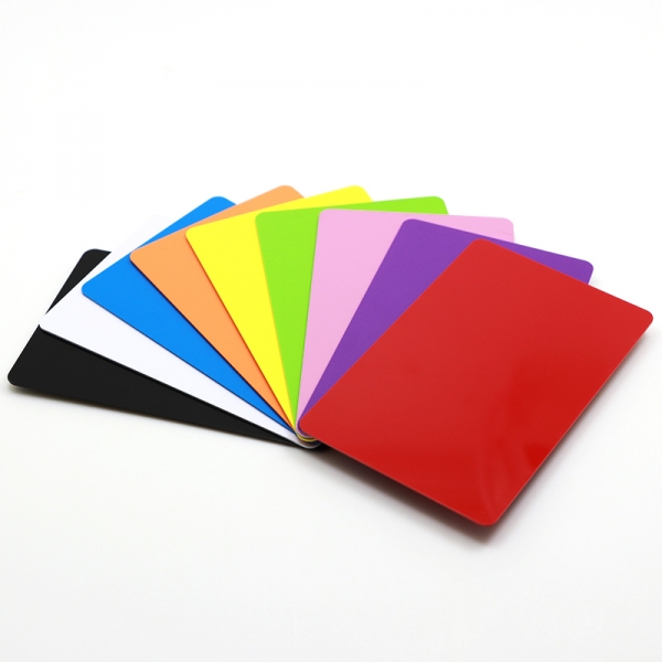 Blank Colored Plastic Cards For ID Card Printer Printing-Card Supplier ...