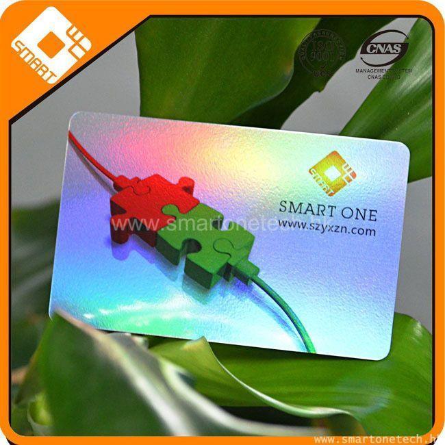  Customizable laser engraving pvc plastic loyalty card