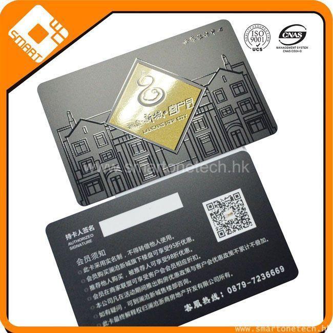 Custom Magnetic Barcode VIP Card Printing Membership Plastic Card