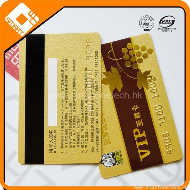 Loco 300OE or Hico 2750OE Plastic PVC magnetic card