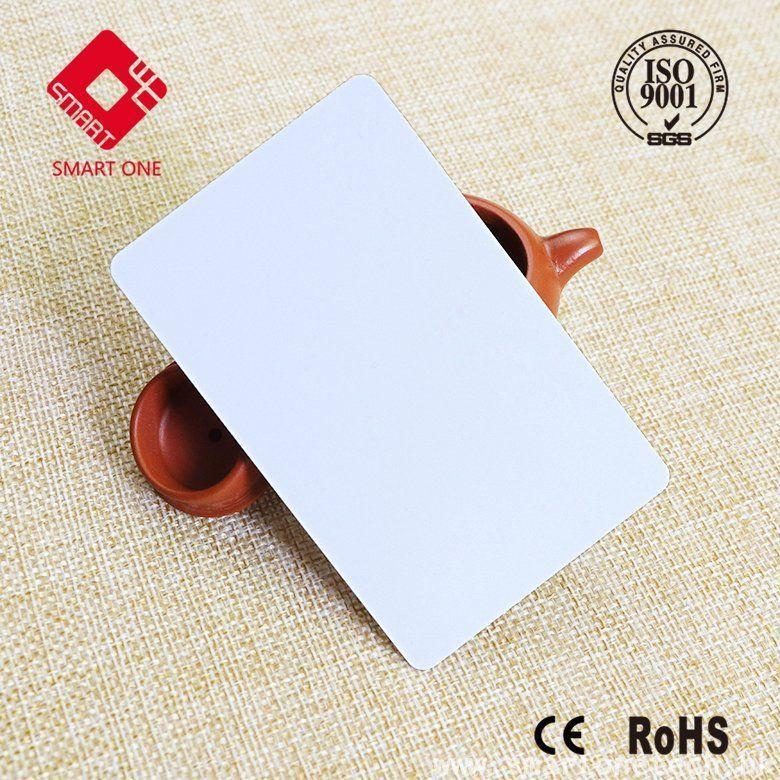 new white material  Blank can be personalize PVC Card