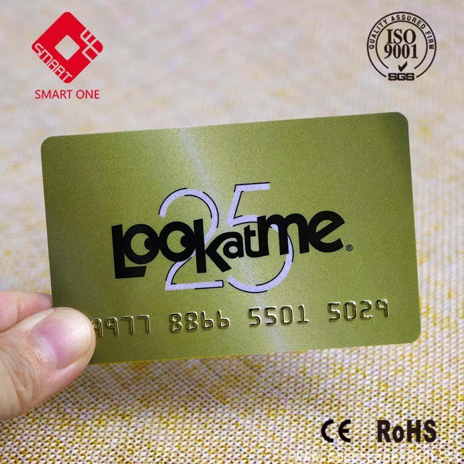 Custom Printed 13.56MHz Plastic PVC membership Card