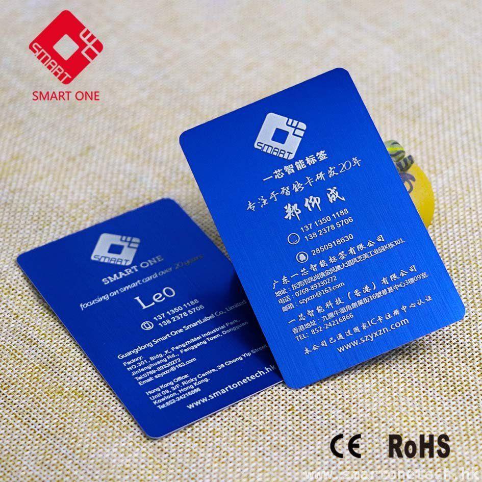 PVC material custom design luxury business card