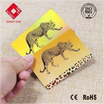 CR80 Laser PVC cards with Frosted