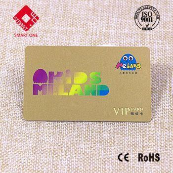 PETG coated overlay film Cards with Sticker membership card