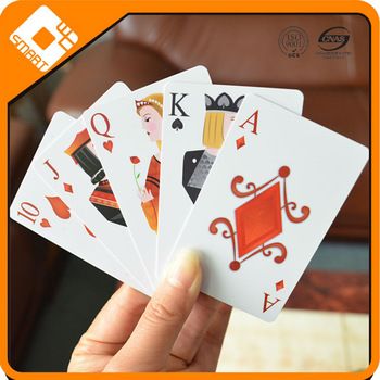 New design print and play card games uno card in China