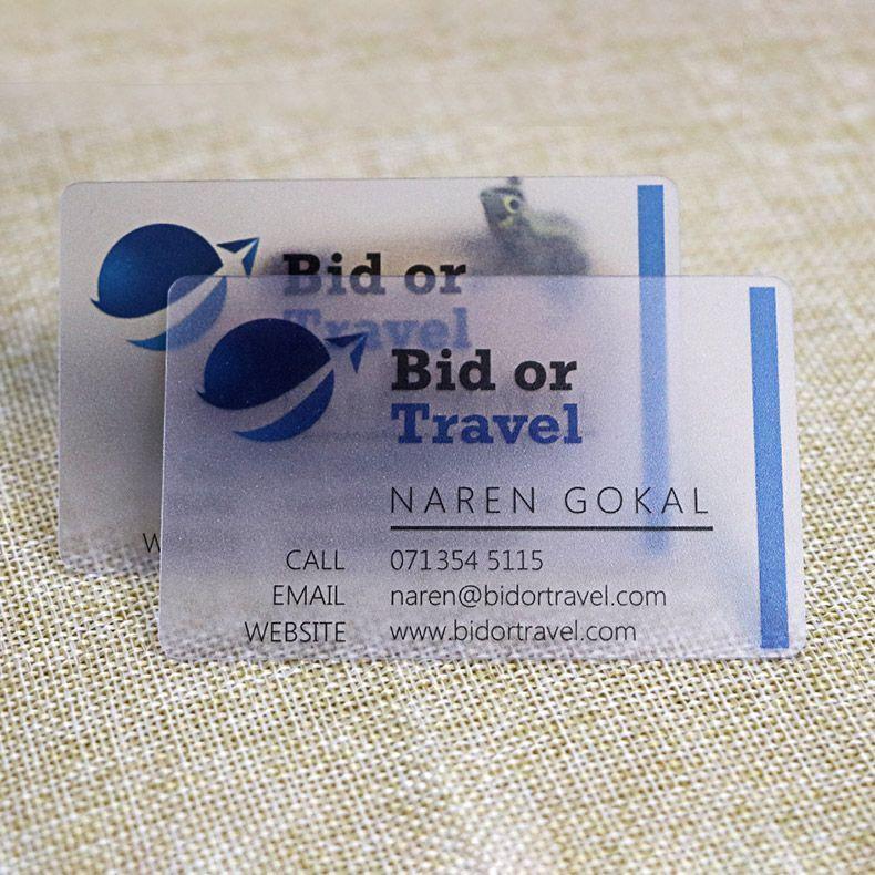 Transparent Business Card