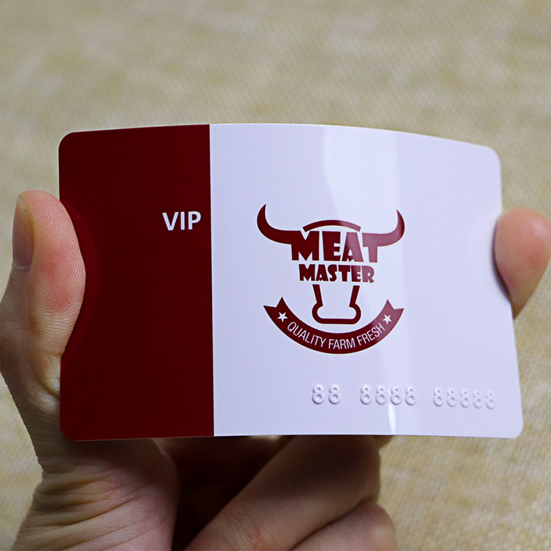 Glossy Plastic VIP Cards